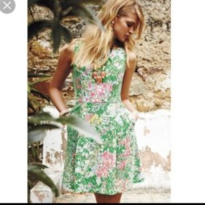 Anthropologie Maeve Laced Verbana dress